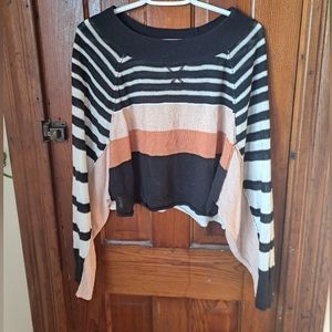 Free People Stipped Sweater